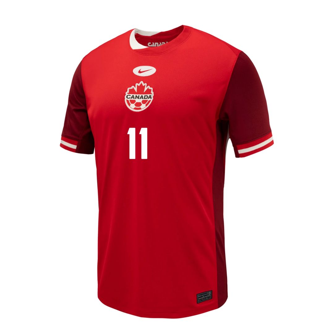 BUCHANAN #11 Canada Home Jersey Copa America 2024 - minejerseys