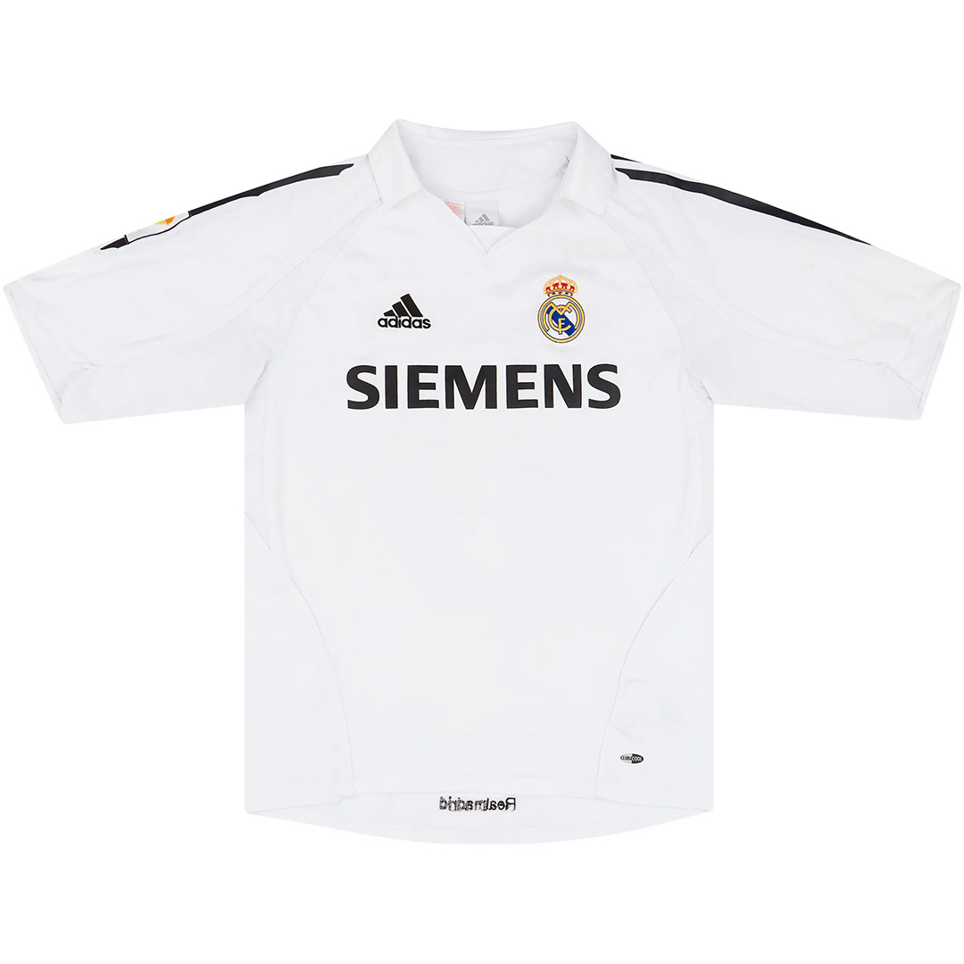Beckham #23 Retro Real Madrid Home Jersey 2005/06 - minejerseys