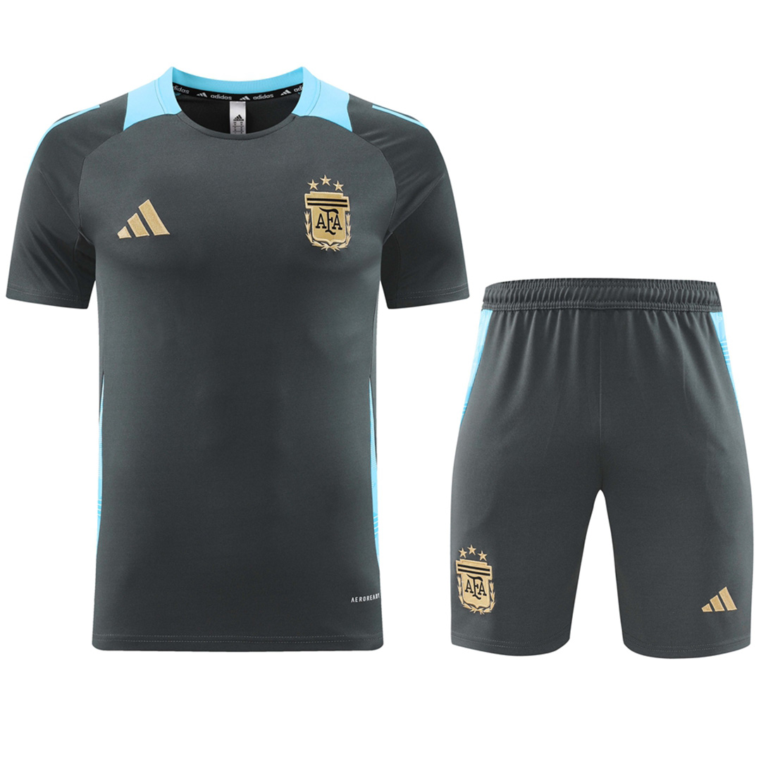 Argentina Training Kit Black Copa America 2024 - minejerseys