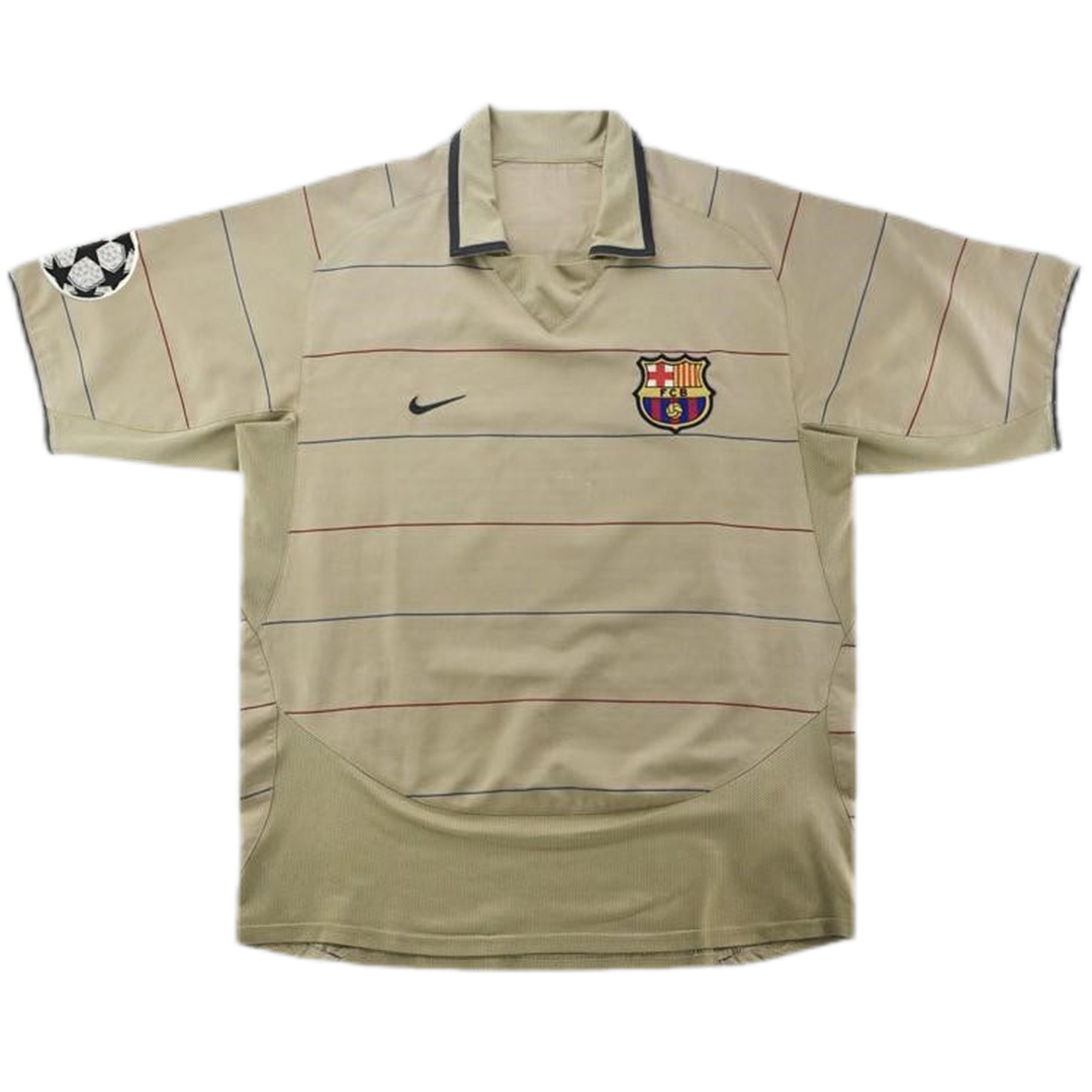Messi #30 Retro Barcelona Away Jersey 2003/05 - minejerseys