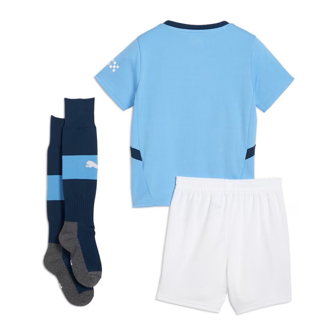 Kids Manchester City Home Full Jersey Kit 2024/25 - minejerseys