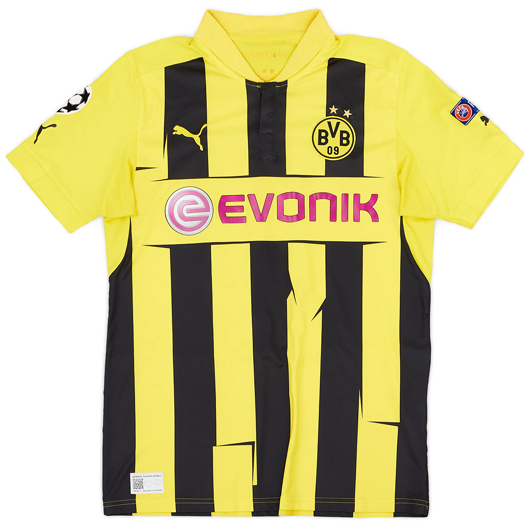 M.GÖTZE #10 Retro Borussia Dortmund UCL Home Jersey 2012/13 - minejerseys