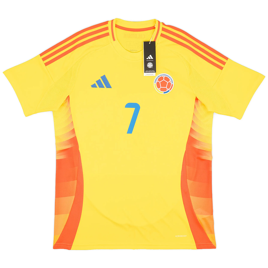 L.DÍAZ #7 Colombia Home Jersey Copa America 2024 - minejerseys