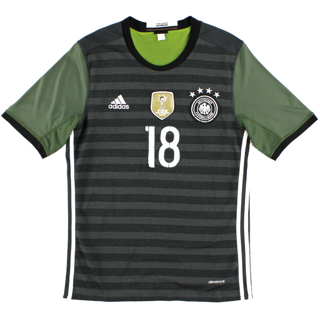Kroos #18 Retro Germany Away Jersey 2016 - minejerseys