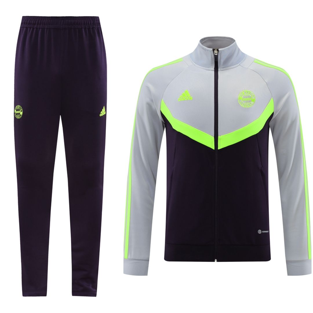 Bayern Munich Training Kit (Jacket+Pants) Gray 2024/25 - minejerseys