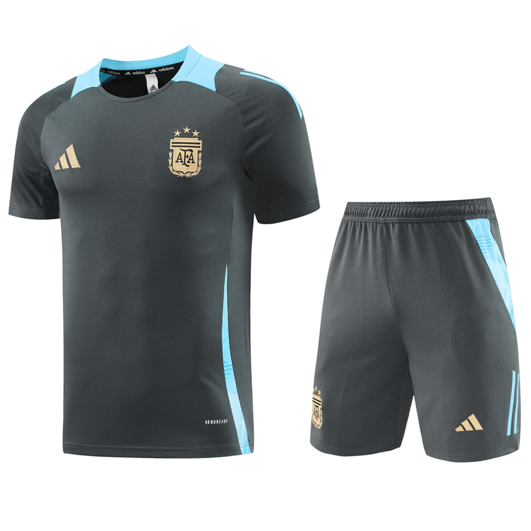 Argentina Training Kit Black Copa America 2024 - minejerseys