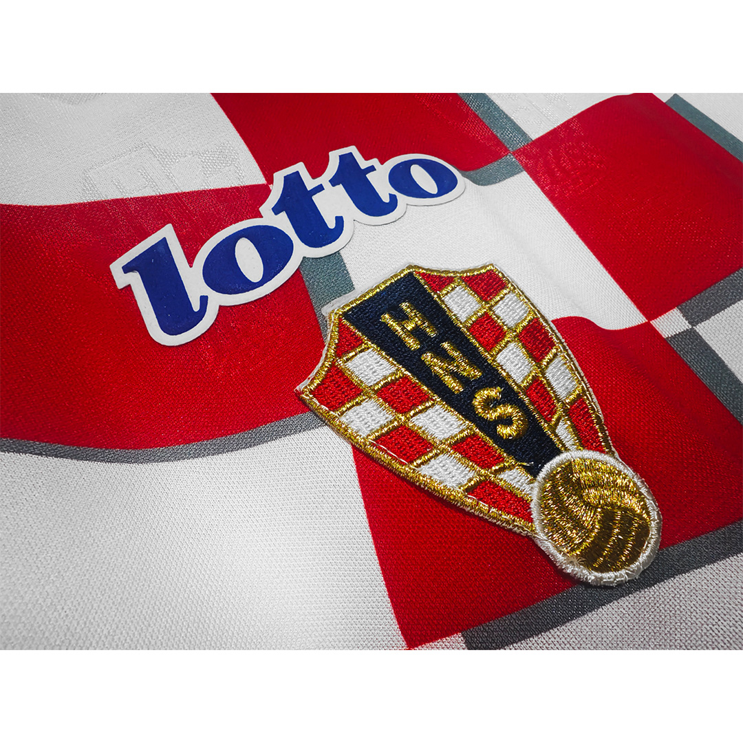 Retro Croatia Home Jersey World Cup 1998 - minejerseys