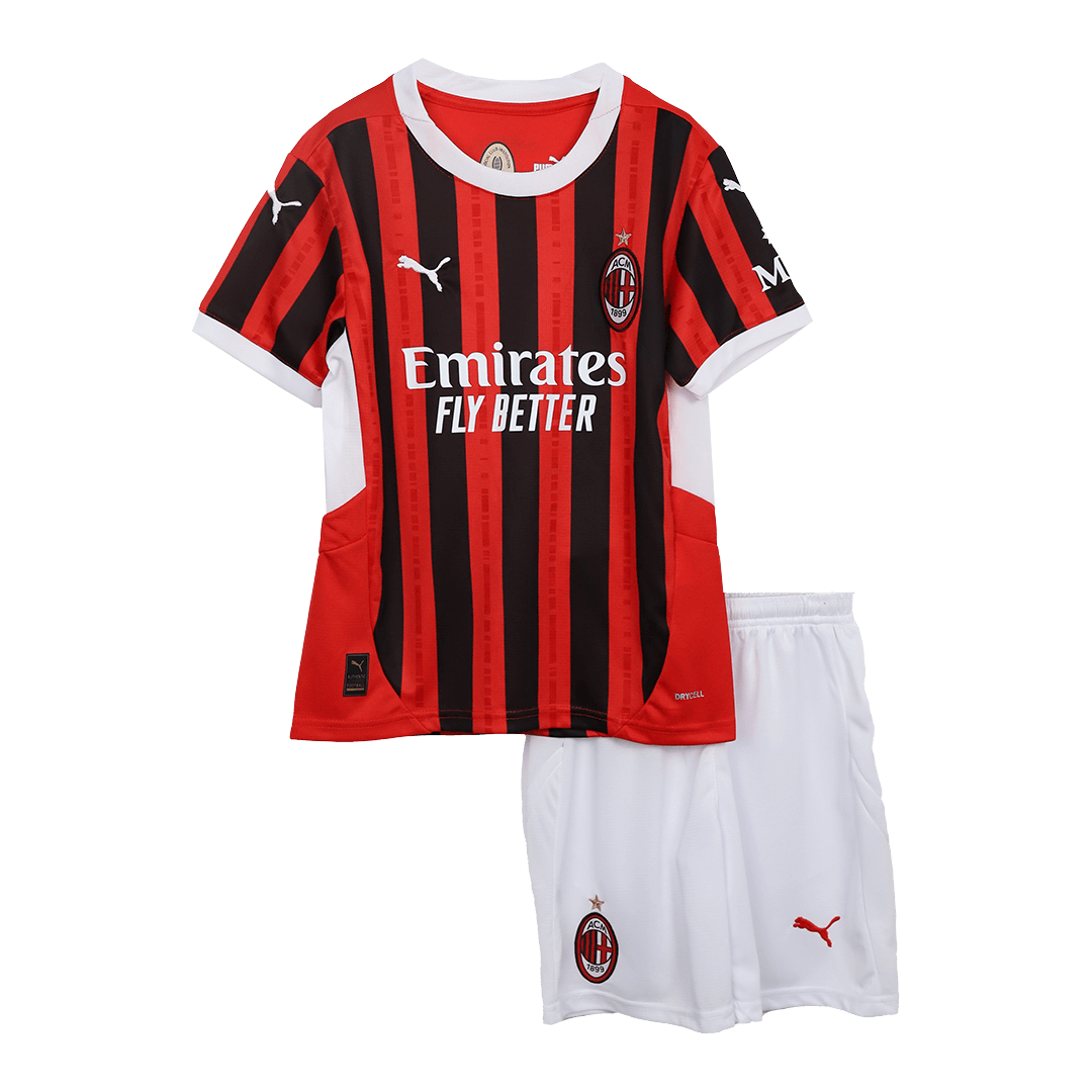 Kids AC Milan Home Jersey Kit 2024/25 - minejerseys