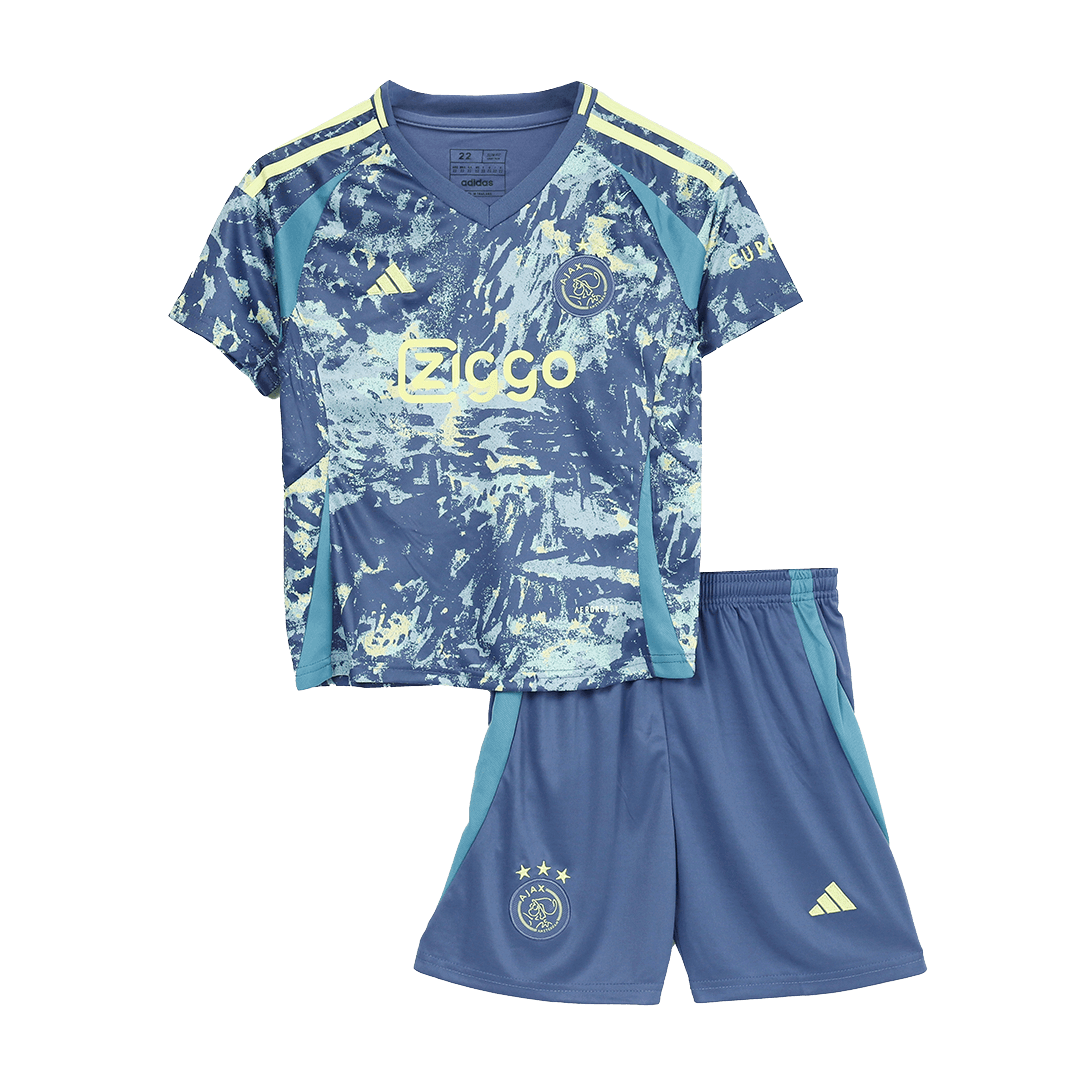 Kids Ajax Away Kit 2024/25 - minejerseys