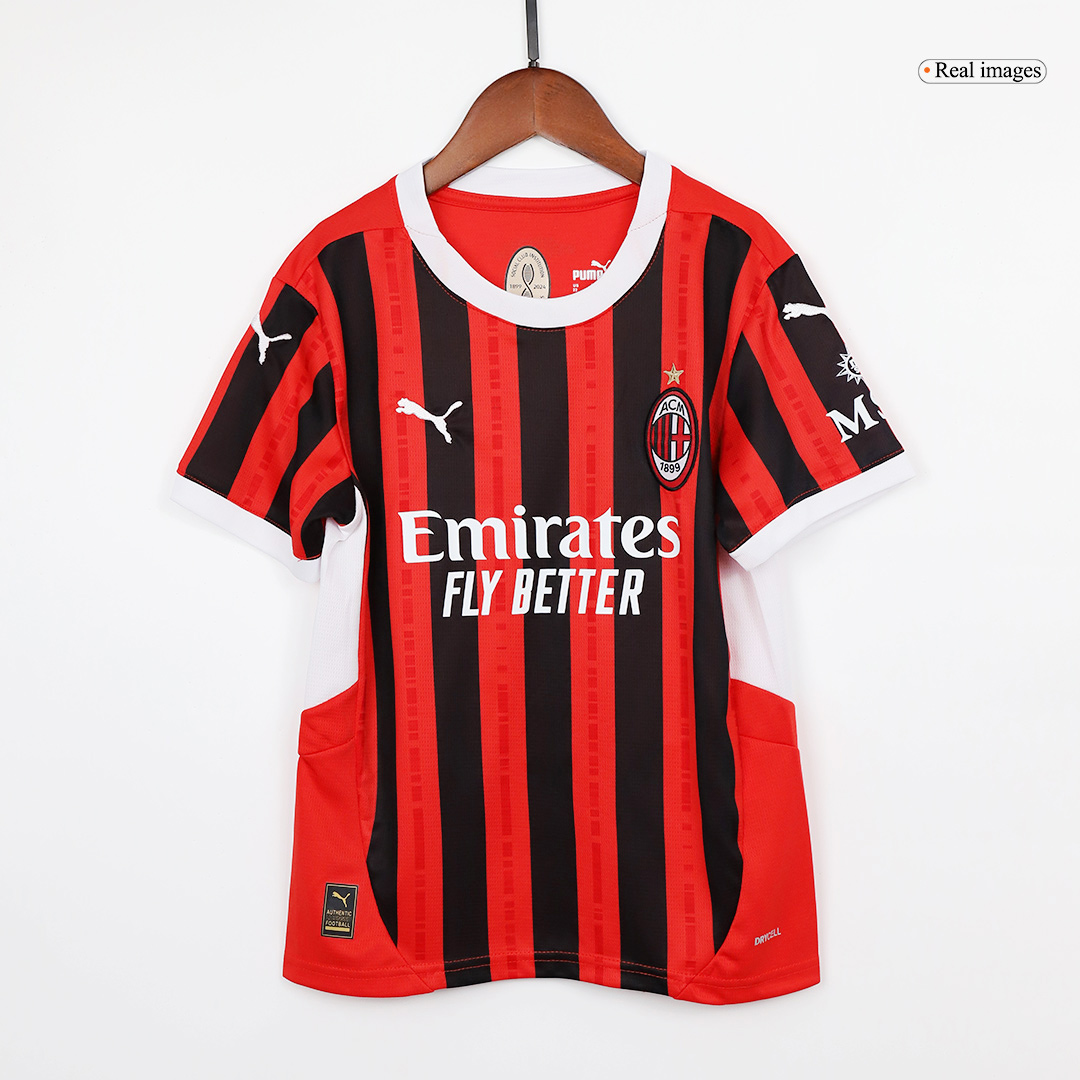 Kids AC Milan Home Jersey Kit 2024/25 - minejerseys