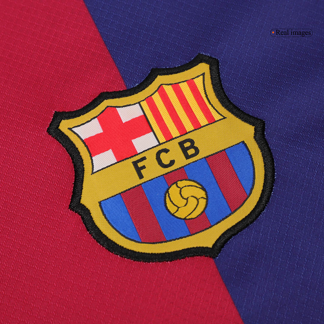Barcelona Home Long Sleeve Jersey 2024/25 - minejerseys