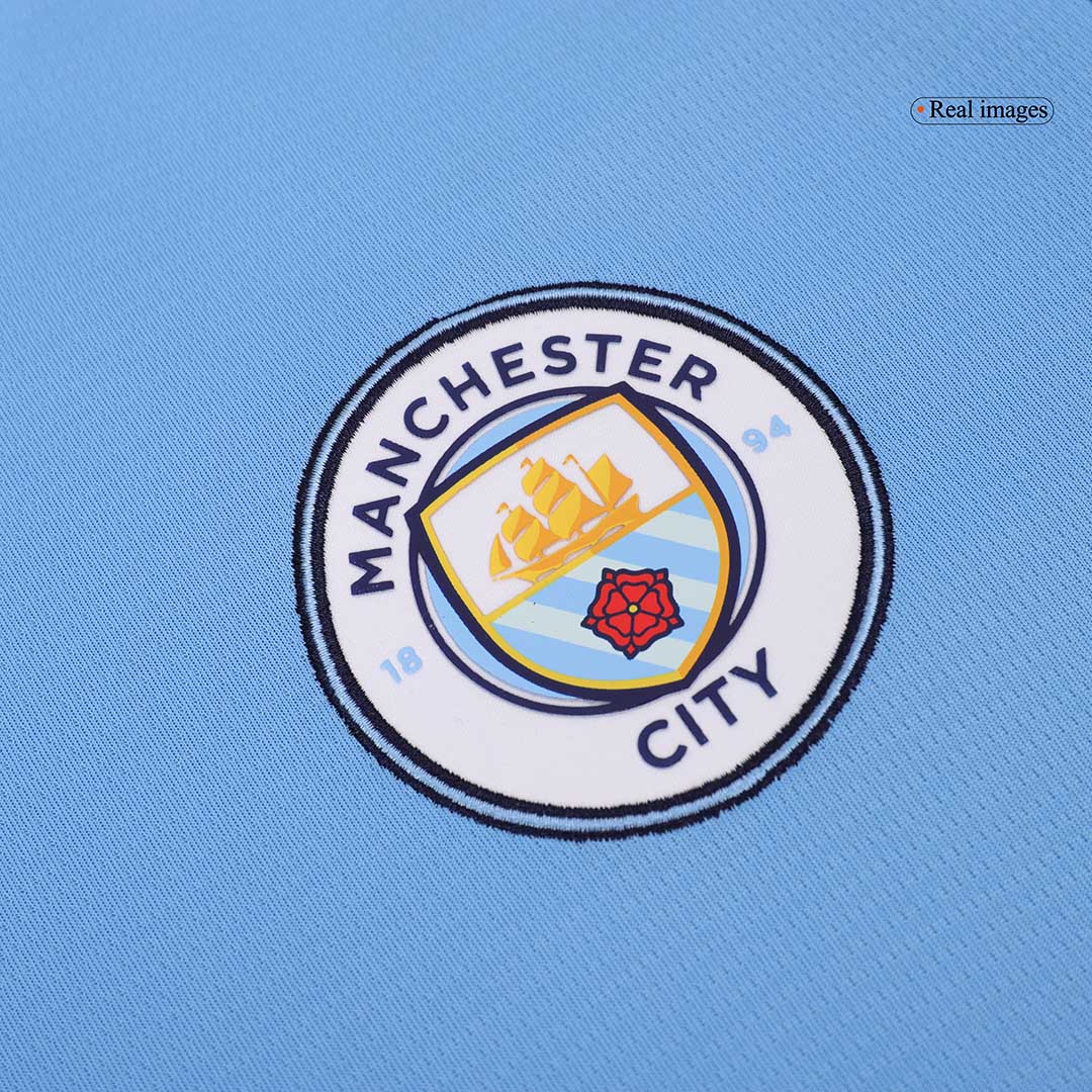 Manchester City Home Long Sleeve Jersey 2024/25 - minejerseys