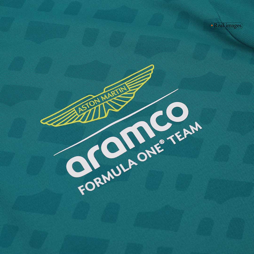 Discount Aston Martin Aramco Cognizant F1 Racing Team Fernando Alonso Driver T-Shirt 2024 - minejerseys