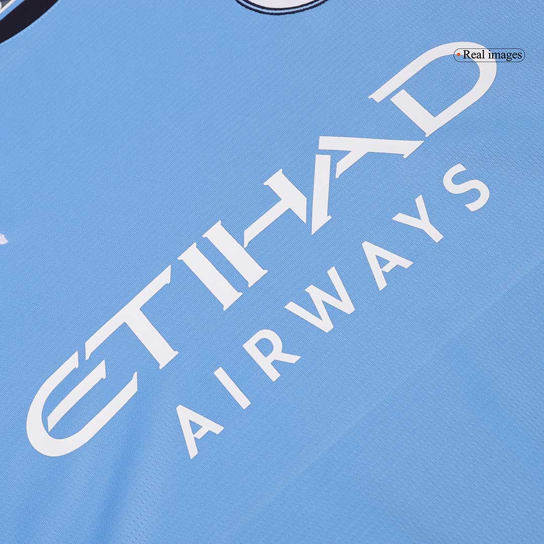 Manchester City Home Long Sleeve Jersey 2024/25 - minejerseys