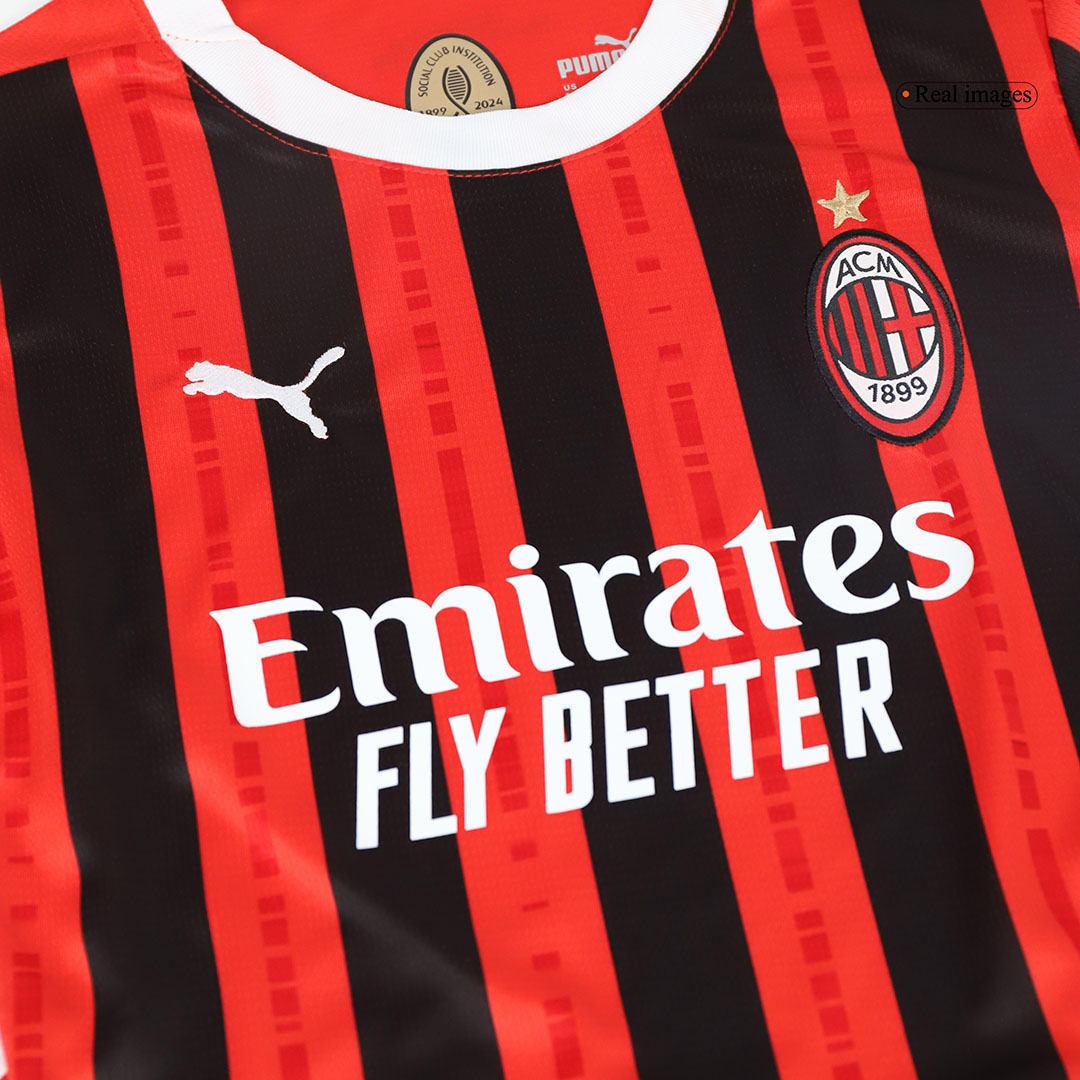 Kids AC Milan Home Jersey Kit 2024/25 - minejerseys