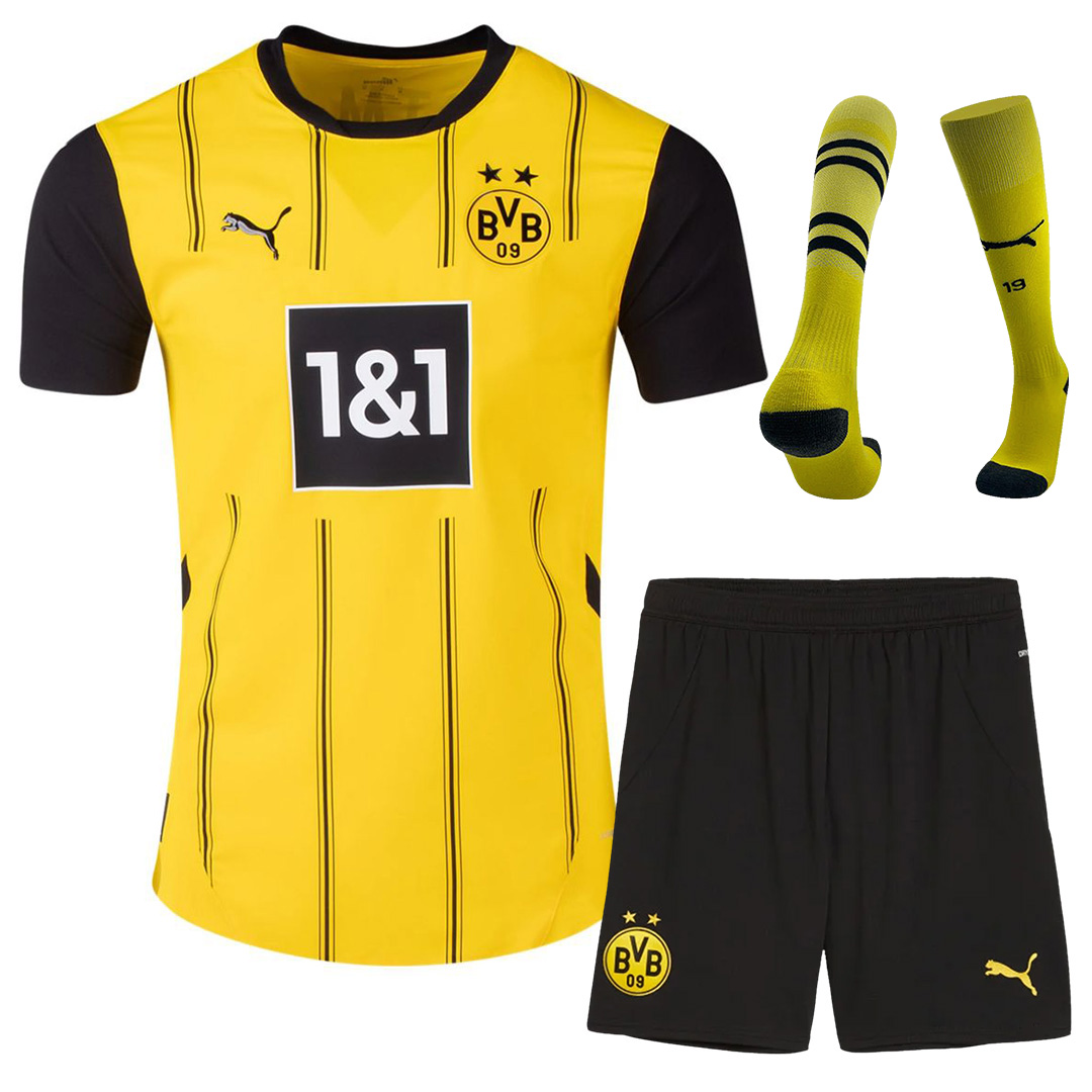 [Super Replica] Borussia Dortmund Home Full Kit 2024/25 - minejerseys
