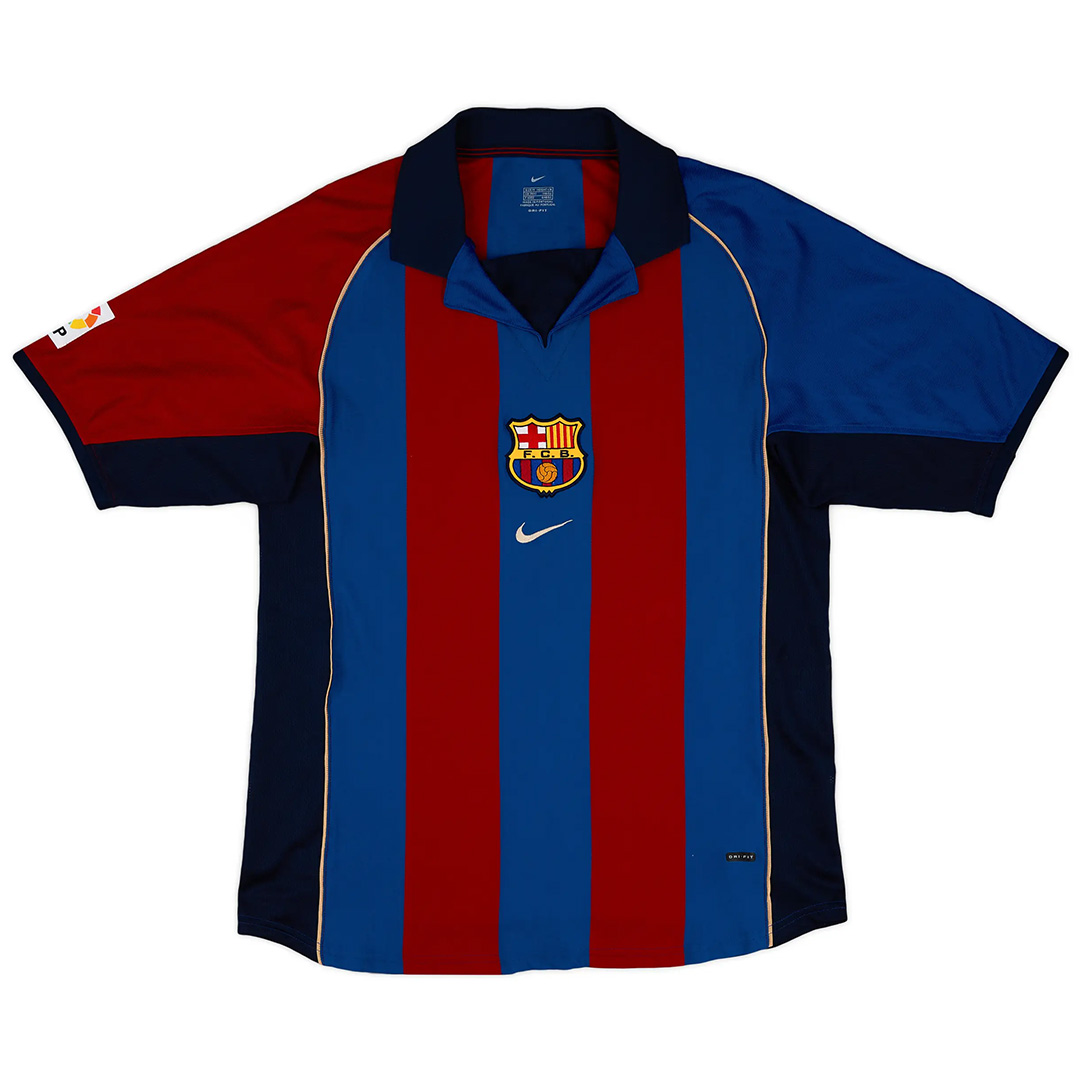 Retro Barcelona Home Jersey 2001/02 - minejerseys