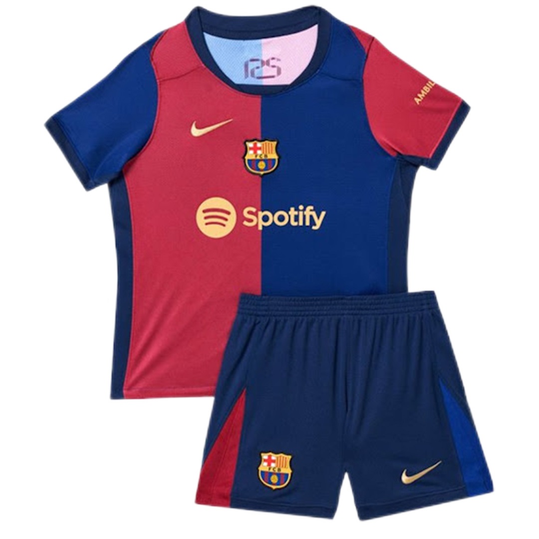 Kids Barcelona Home Jersey Kit 2024/25 - minejerseys