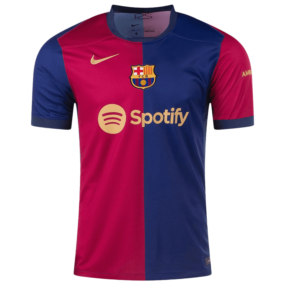 LAMINE YAMAL #19 Barcelona Home Jersey 2024/25 - minejerseys