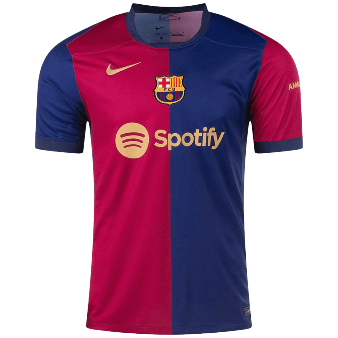 GAVI #6 Barcelona Home Jersey 2024/25 - minejerseys