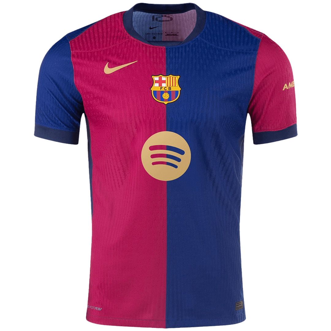 Barcelona Home Spotify Logo Without Text Jersey Player Version 2024/25 - minejerseys