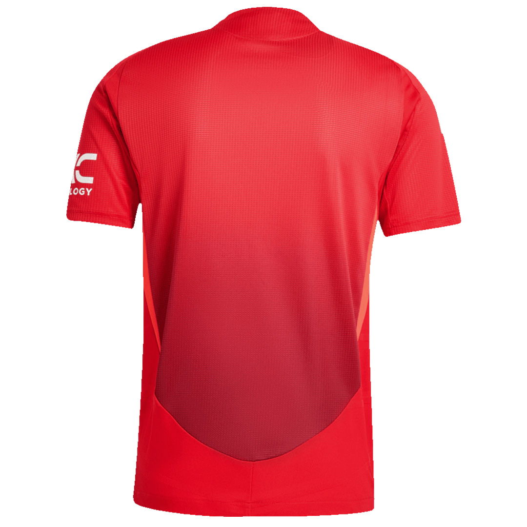Manchester United Home Jersey Player Version 2024/25 - minejerseys