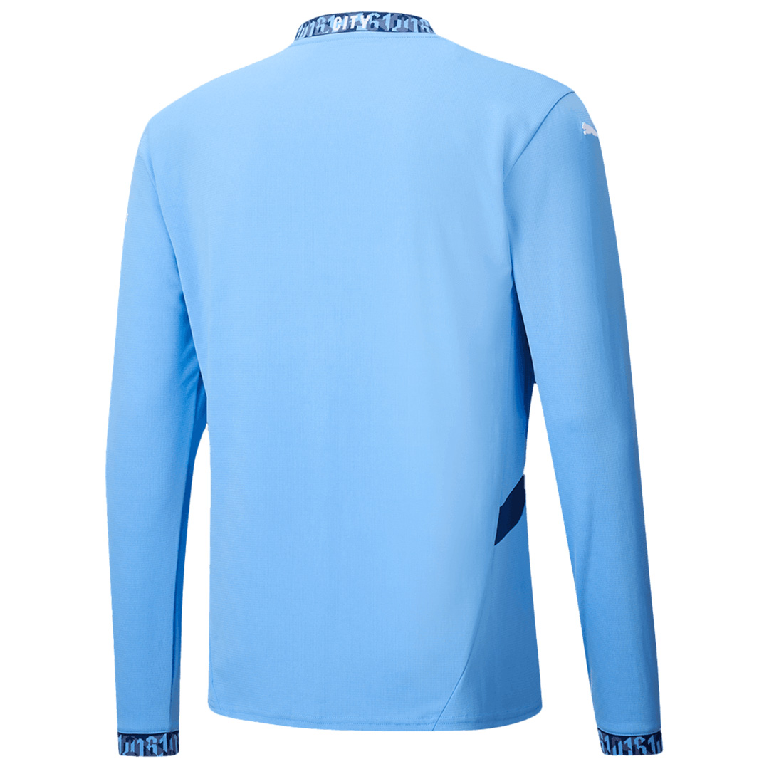 Manchester City Home Long Sleeve Jersey 2024/25 - minejerseys