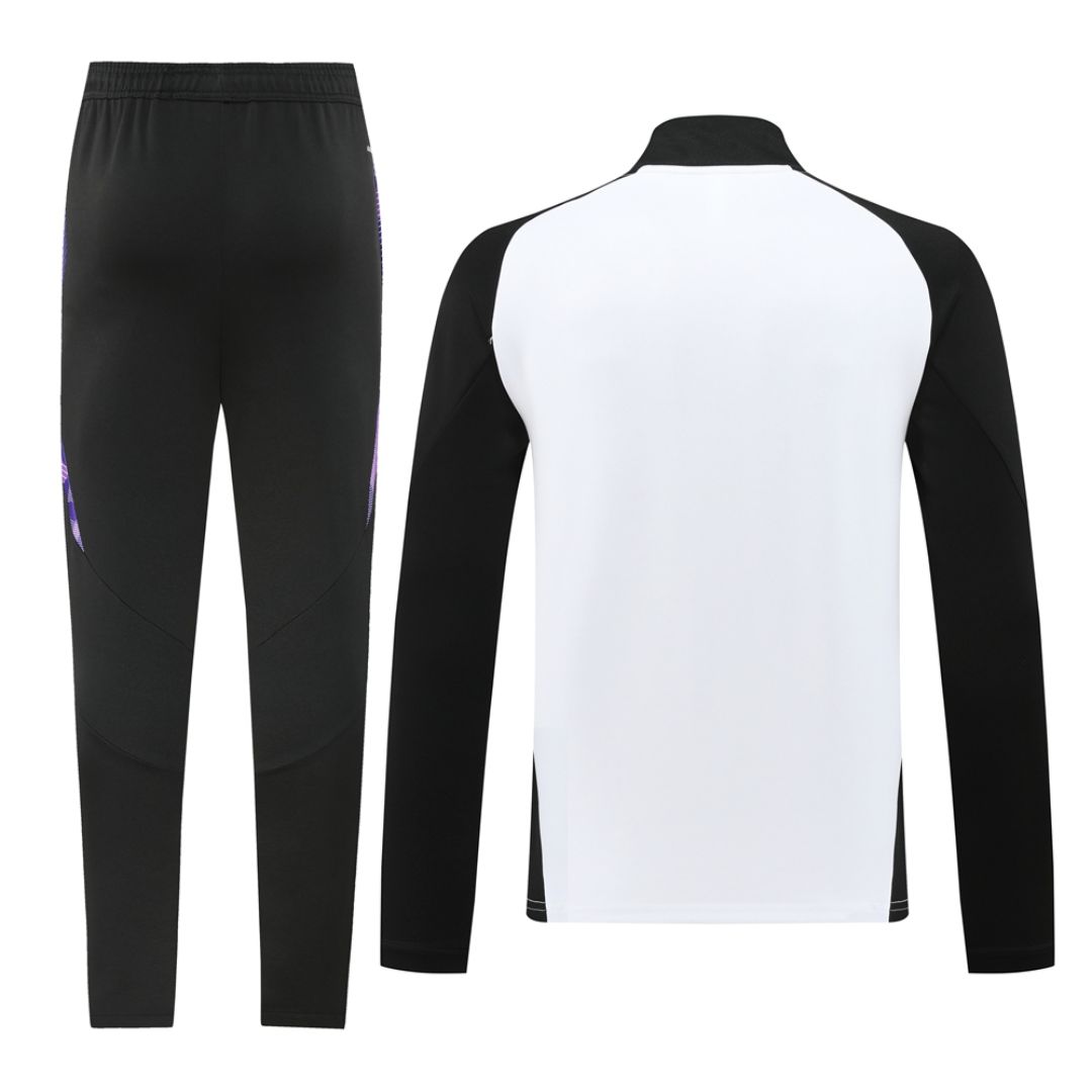Germany Training Jacket Kit (Jacket+Pants) White 2024 - minejerseys