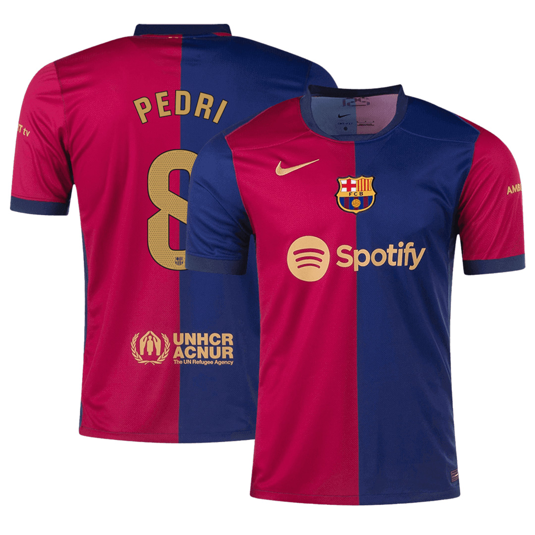 PEDRI #8 Barcelona Home Jersey 2024/25 - minejerseys
