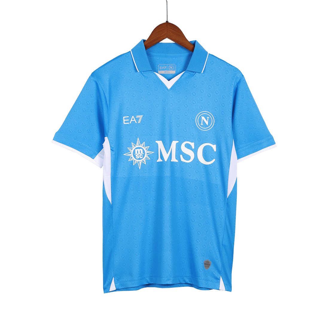 Napoli Home Match Jersey Player Version 2024/25 - minejerseys