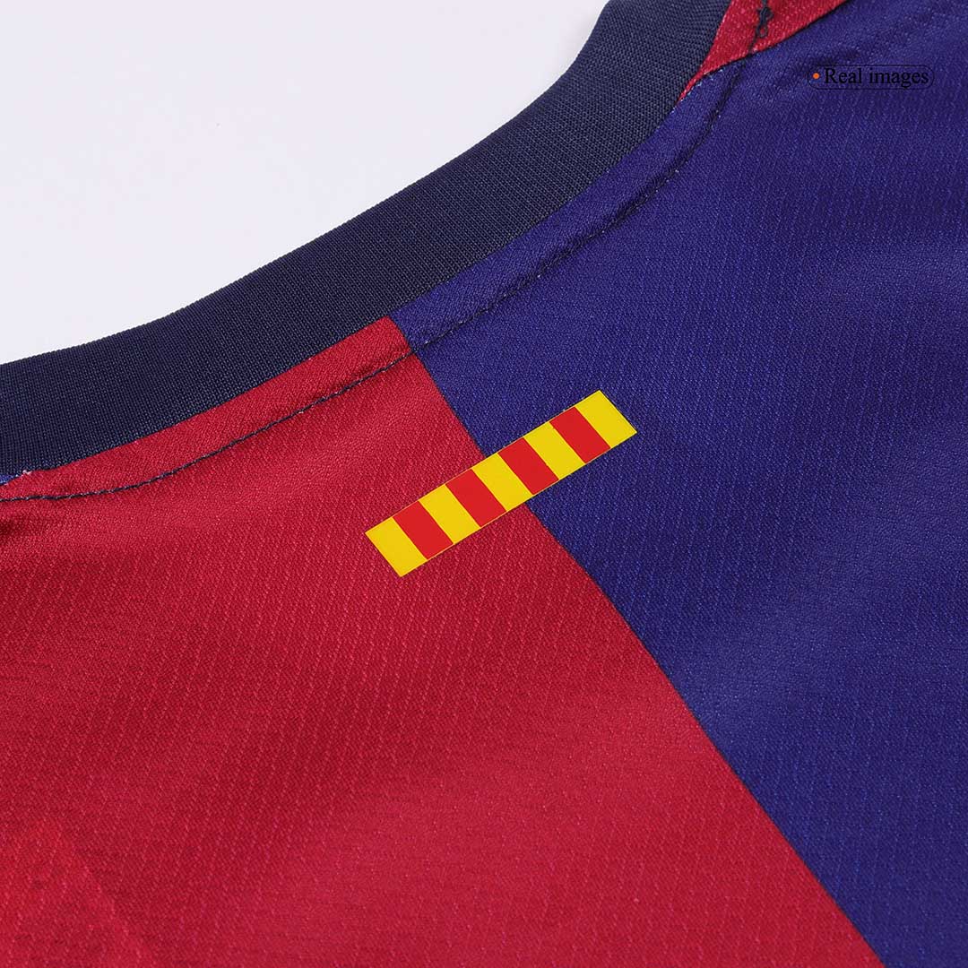 Kids Barcelona Home Spotify Logo Without Text Jersey Kit 2024/25 - minejerseys