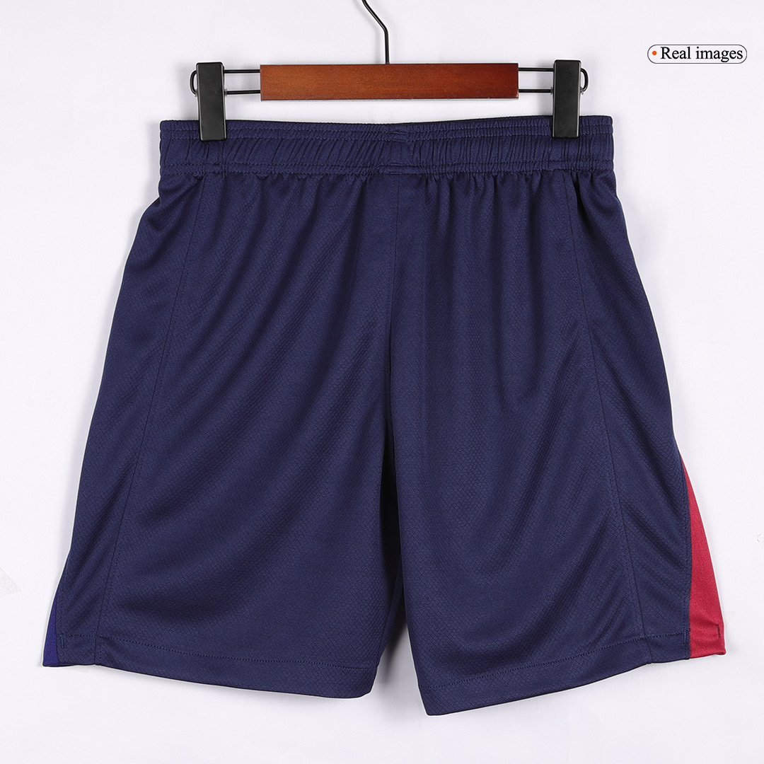 Barcelona Home Soccer Shorts 2024/25 - minejerseys