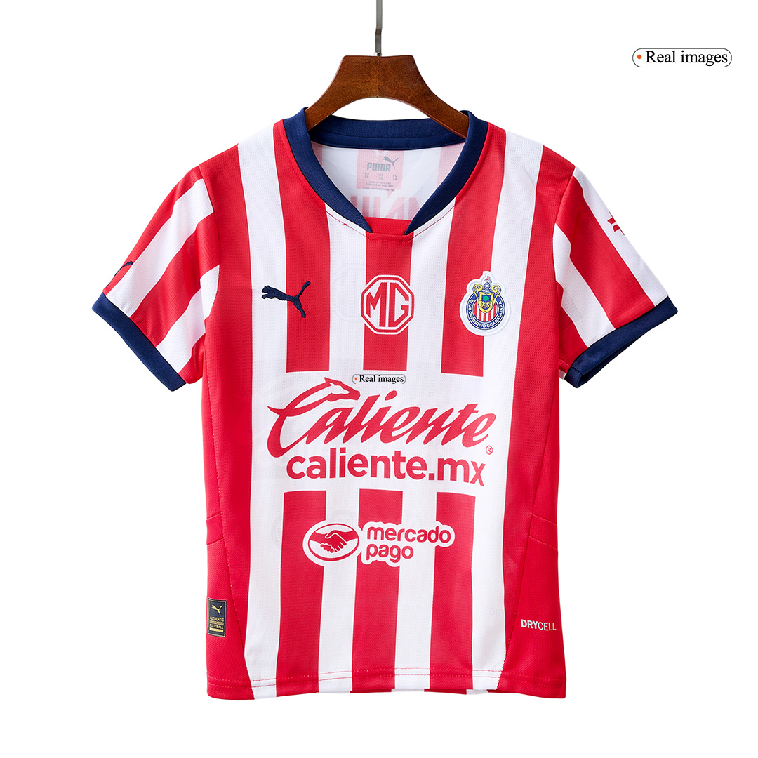 Kids Chivas Home Jersey Kit 2024/25 - minejerseys