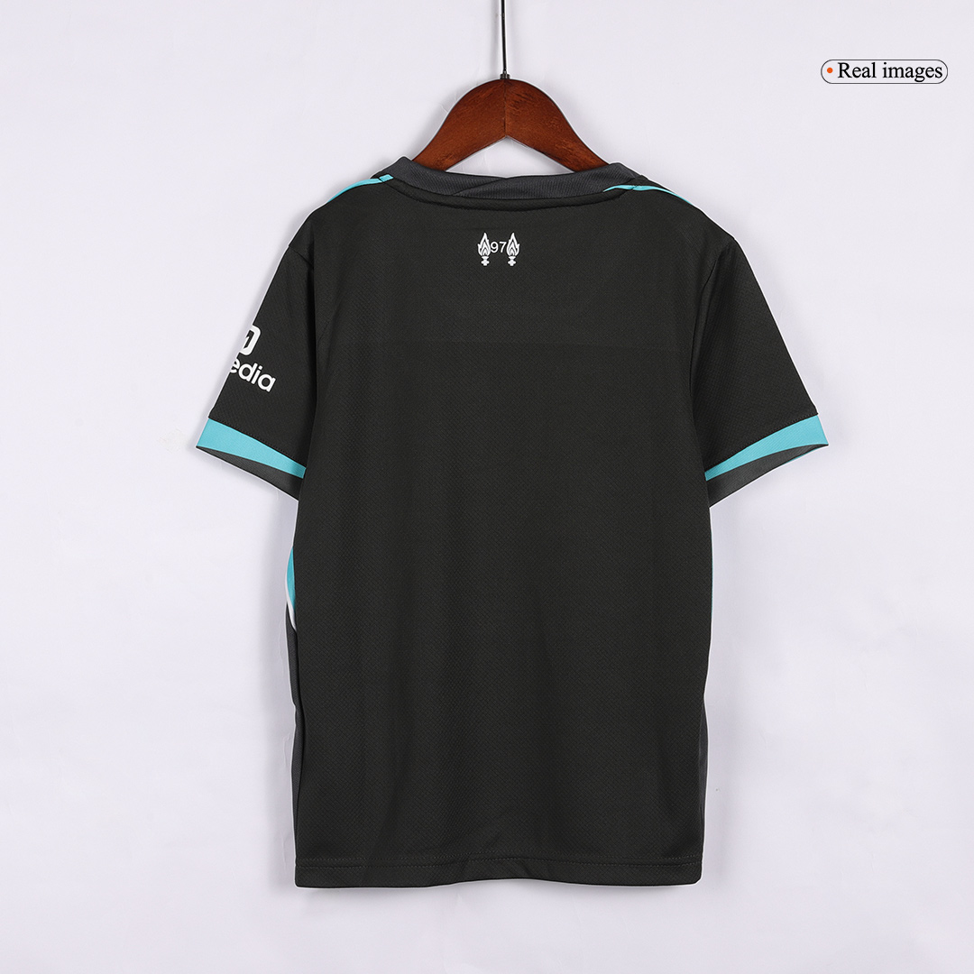 Kids Liverpool Away Jersey Kit 2024/25 - minejerseys