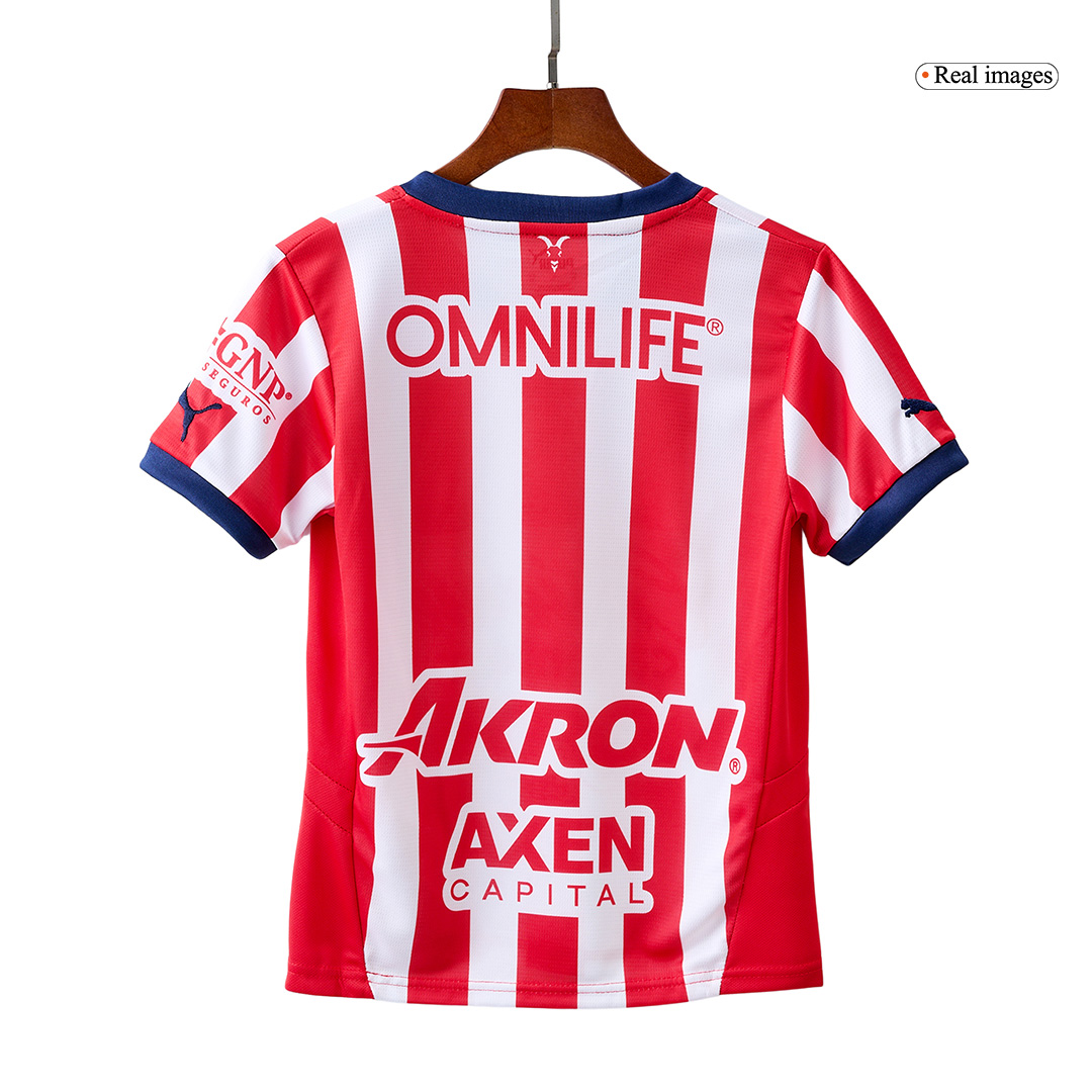 Kids Chivas Home Jersey Kit 2024/25 - minejerseys