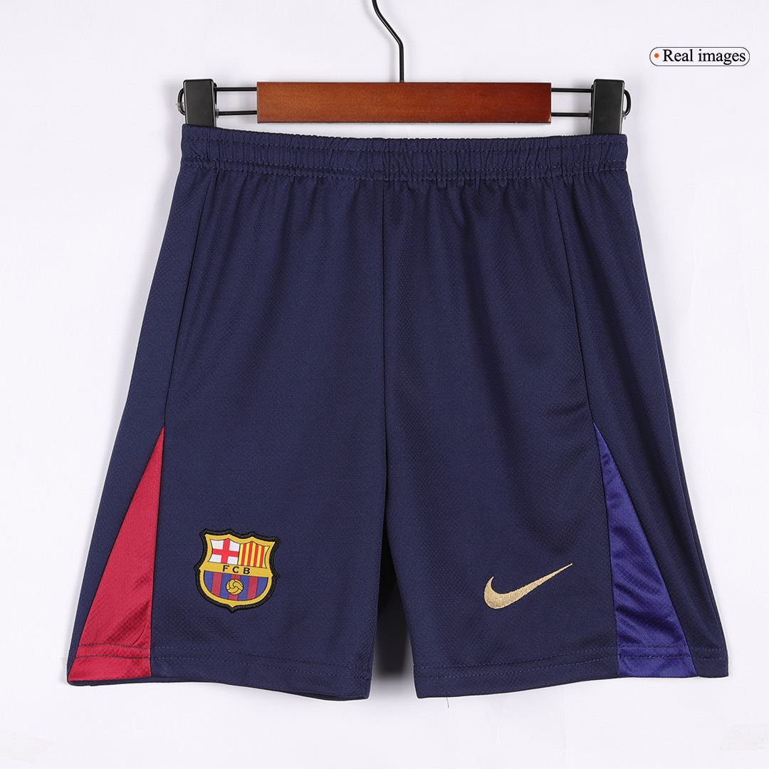 Kids Barcelona Home Spotify Logo Without Text Jersey Kit 2024/25 - minejerseys