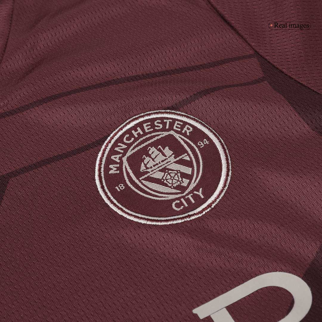 Kids Manchester City Third Jersey Kit 2024/25 - minejerseys