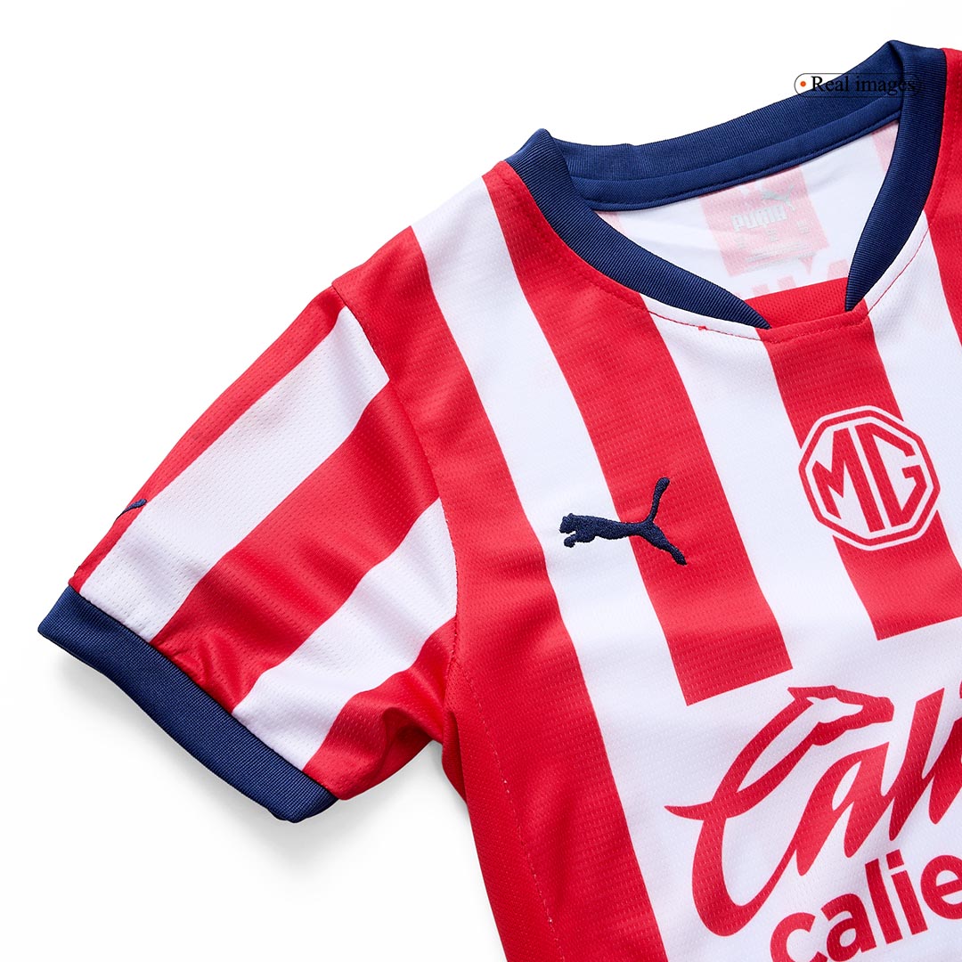 Kids Chivas Home Jersey Kit 2024/25 - minejerseys