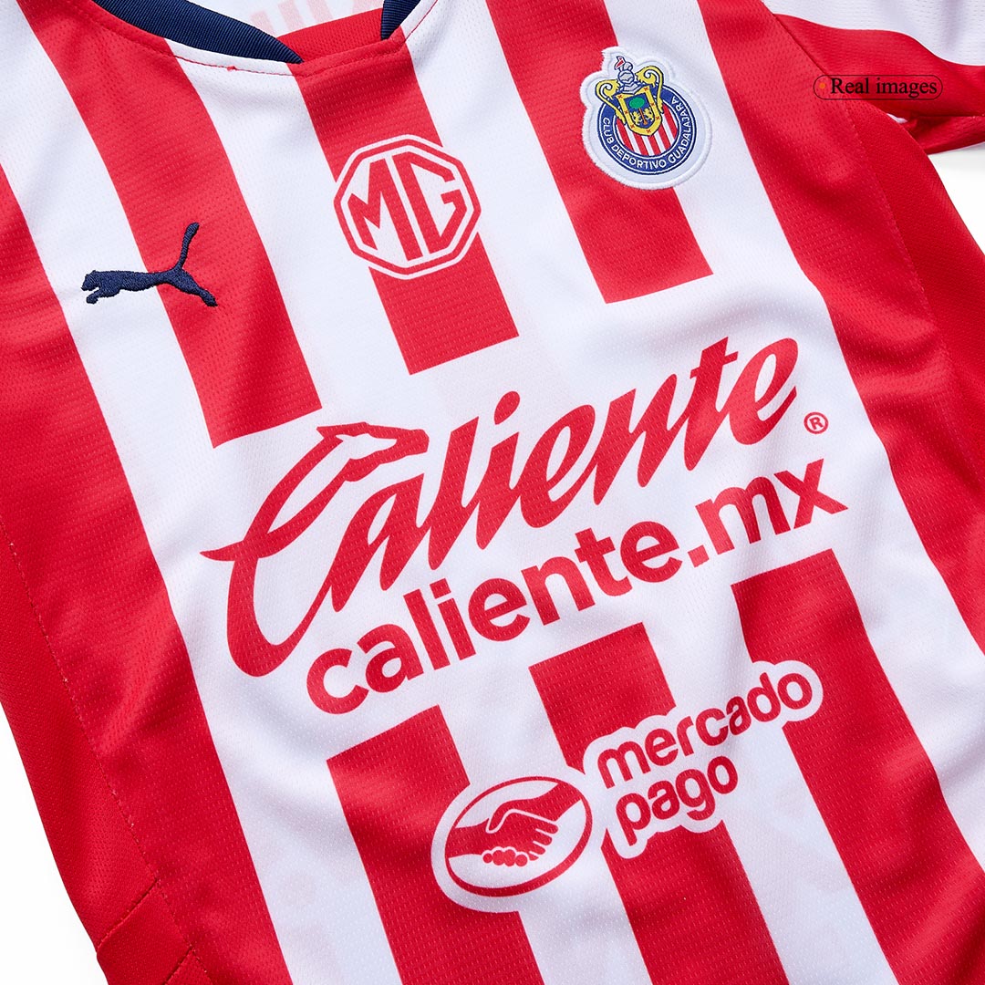 Kids Chivas Home Jersey Kit 2024/25 - minejerseys