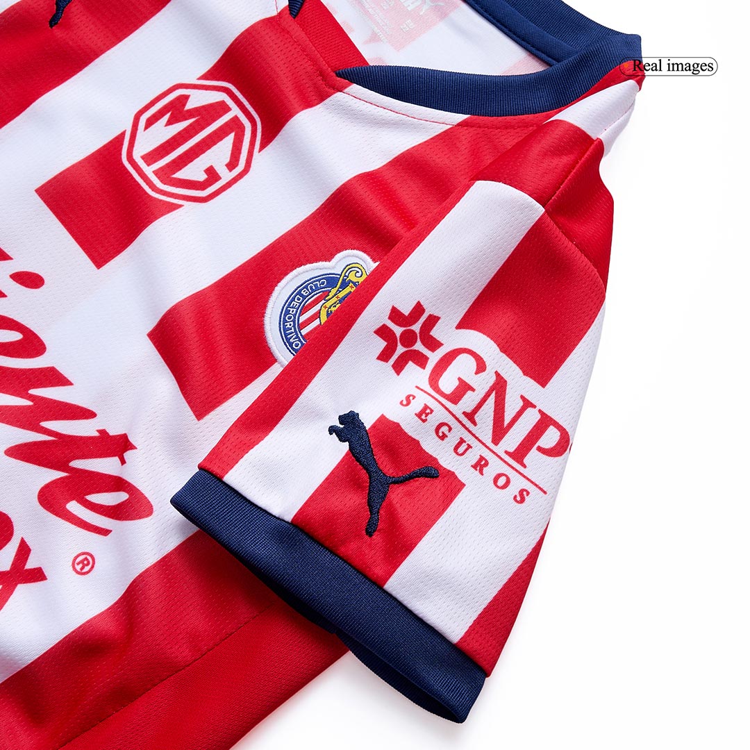 Kids Chivas Home Jersey Kit 2024/25 - minejerseys