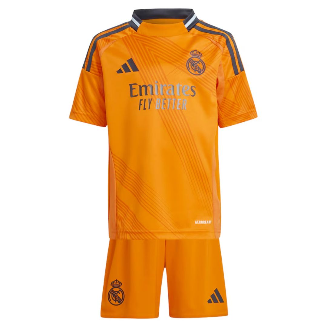 Kids Real Madrid Away Jersey Kit 2024/25 - minejerseys