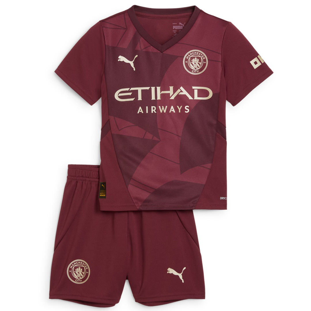 Kids Manchester City Third Jersey Kit 2024/25 - minejerseys