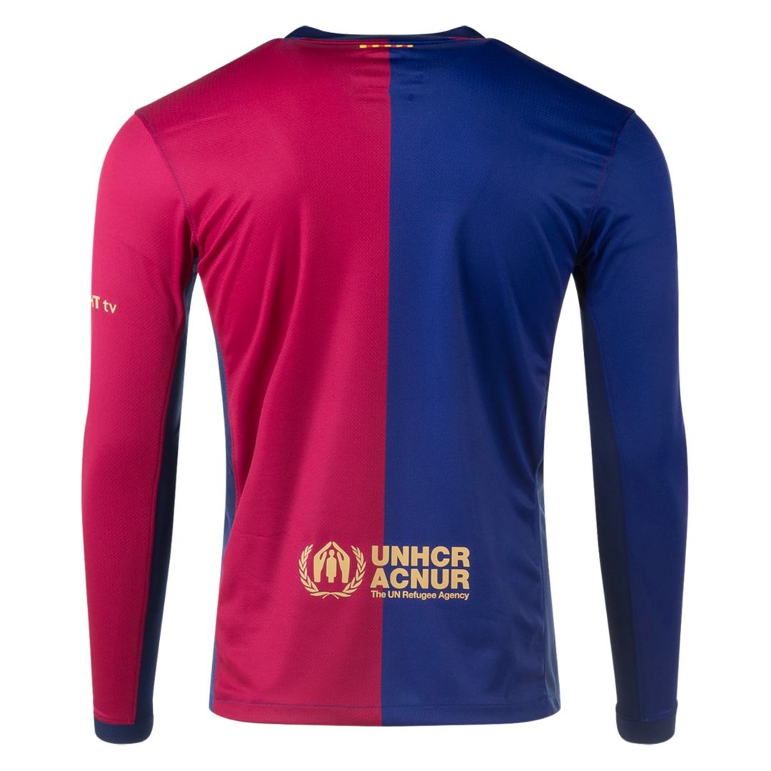 Barcelona Home Long Sleeve Jersey 2024/25 - minejerseys