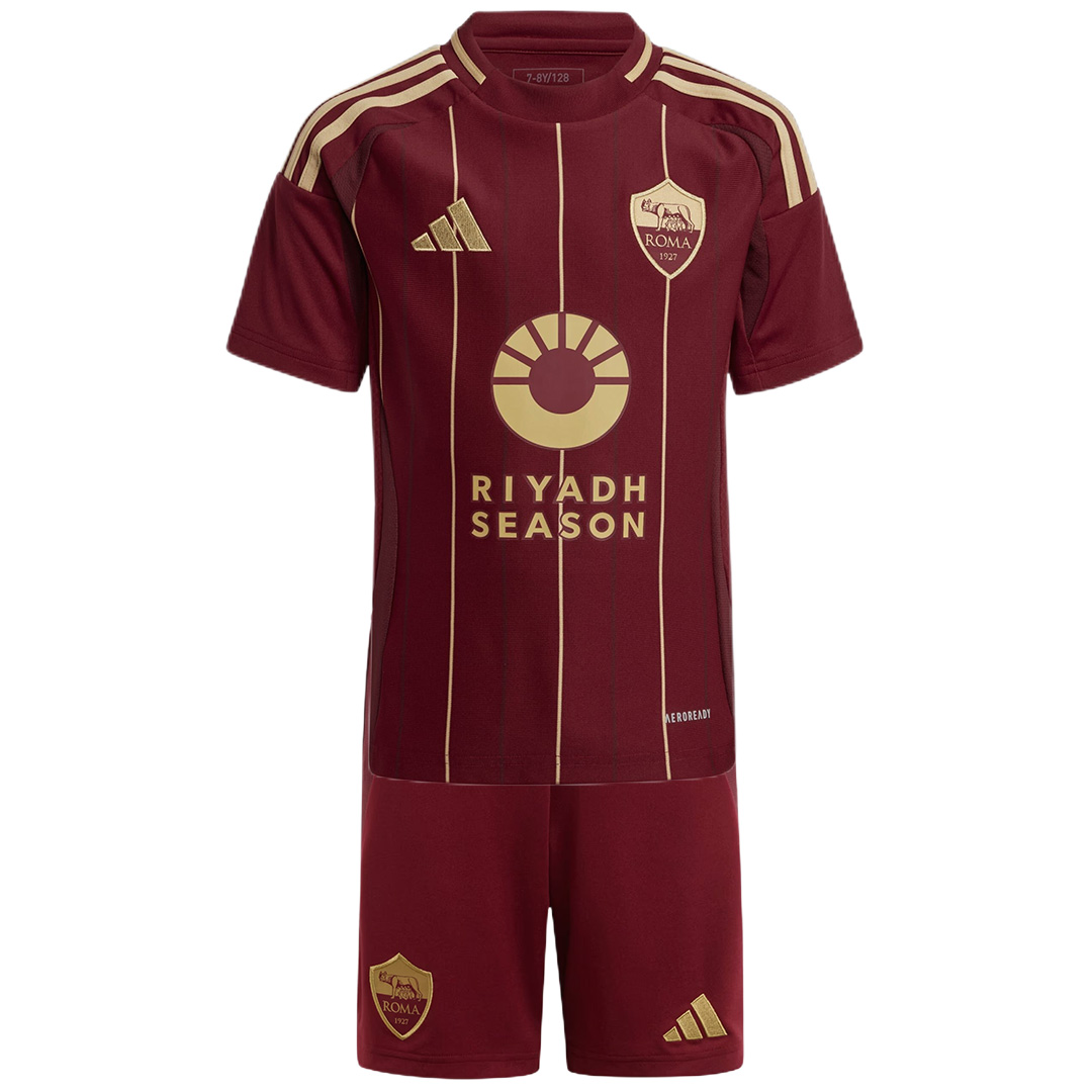 Kids Roma Home Jersey Kit 2024/25 - minejerseys