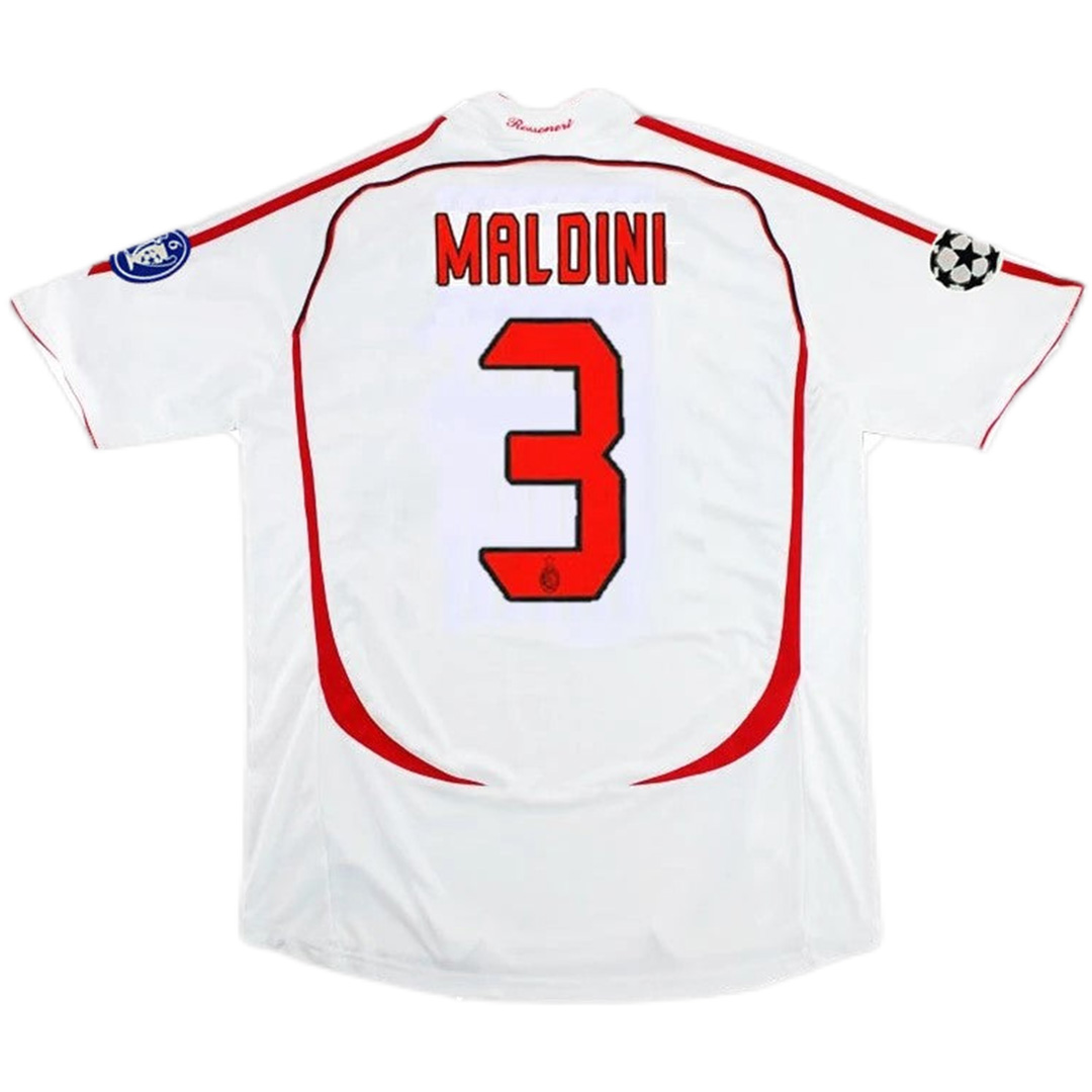 MALDINI #3 Retro AC Milan UCL Final Away Jersey 2006/07 - minejerseys