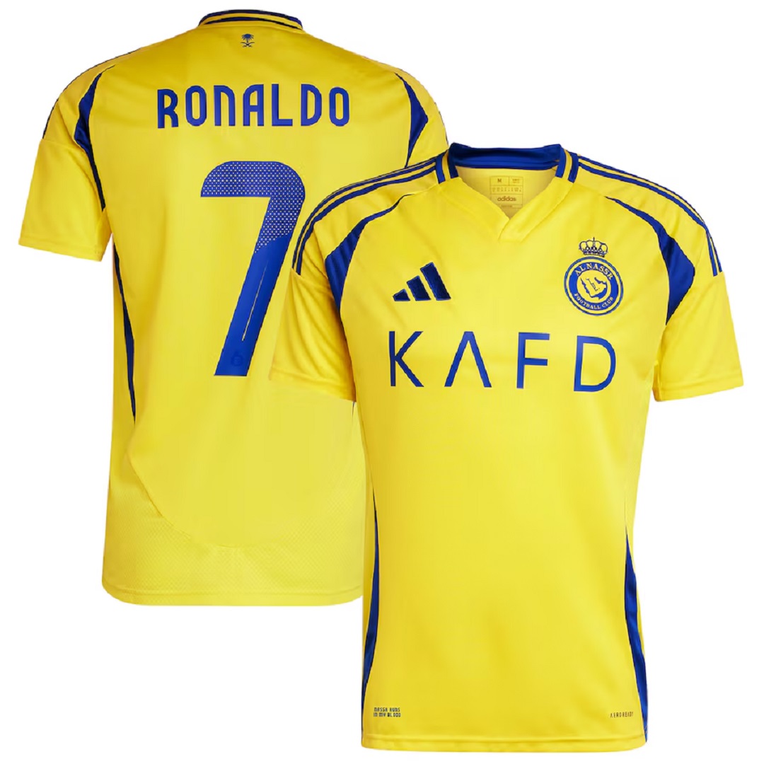 [Super Replica] RONALDO #7 Al Nassr Home Jersey 2024/25 - ACL Font - minejerseys