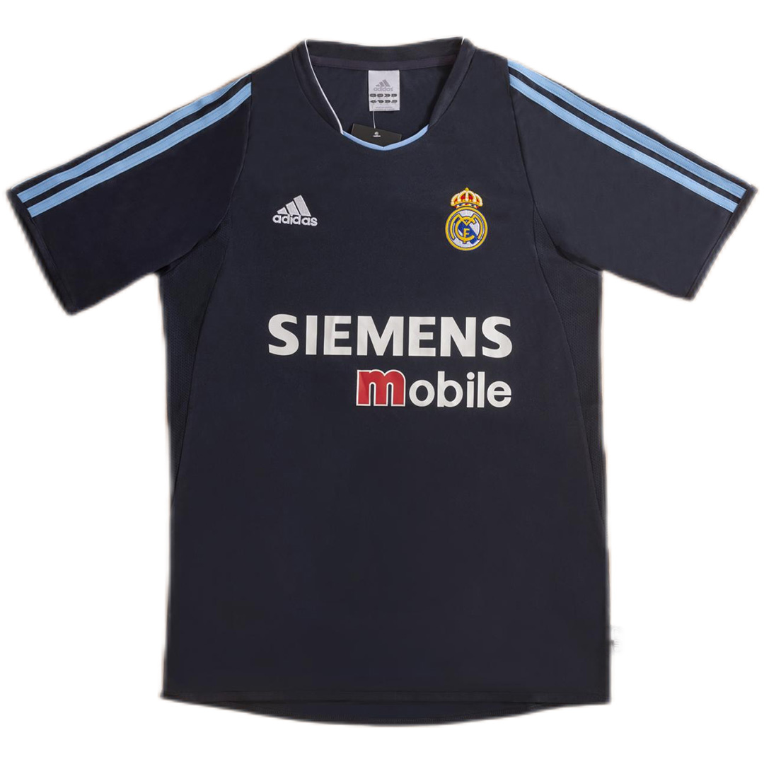 ZIDANE #5 Retro Real Madrid Away Jersey 2003/04 - minejerseys