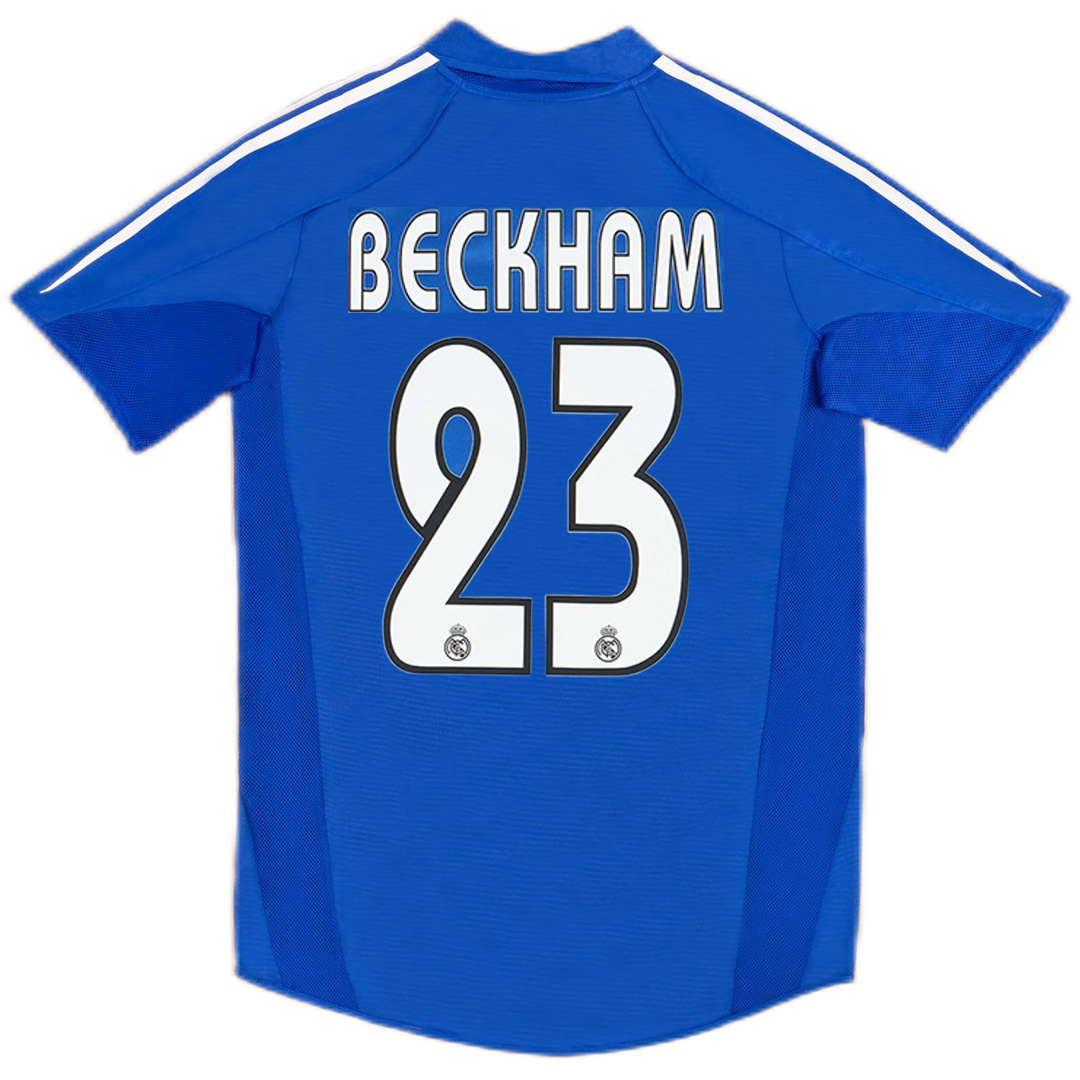 BECKHAM #23 Retro Real Madrid Third Jersey 2004/05 - minejerseys