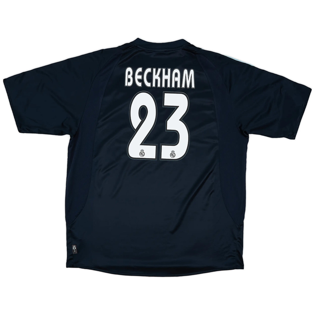 BECKHAM #23 Retro Real Madrid Away Jersey 2003/04 - minejerseys