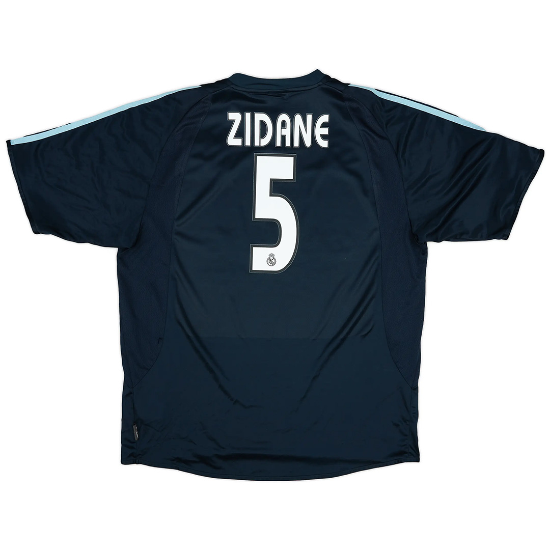 ZIDANE #5 Retro Real Madrid Away Jersey 2003/04 - minejerseys